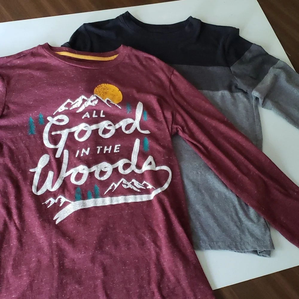 Boys Long Sleeved Shirts